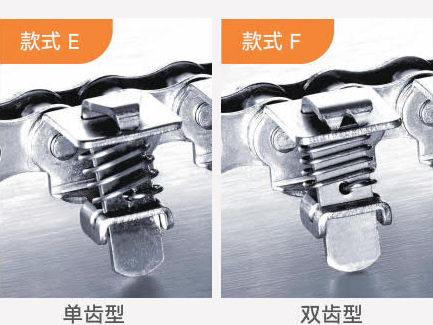 Gripper Chains-Tip Clamp Types